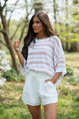 Beach Plans Linen Shorts