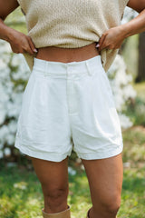 Beach Plans Linen Shorts