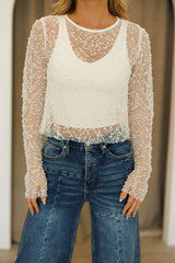 Make It Shimmer Top