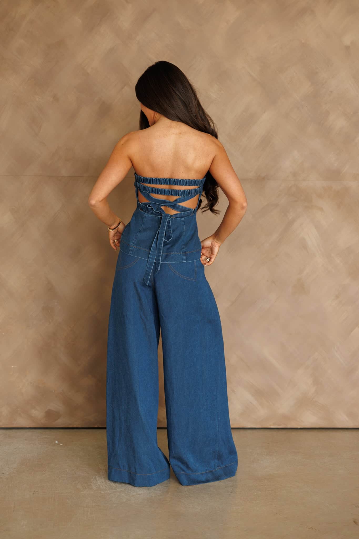 Westward Denim Tube Top