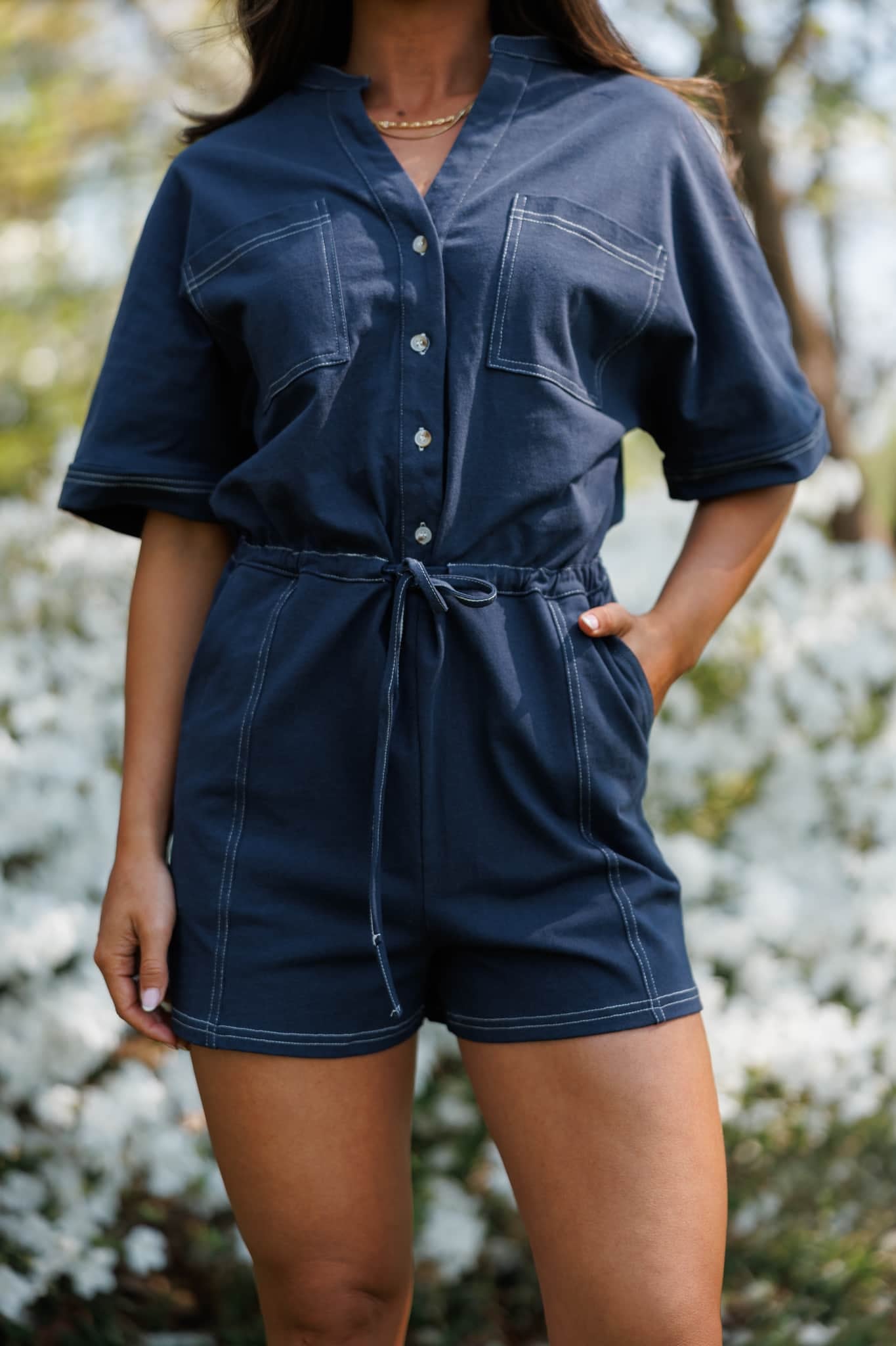 Off Duty Coastal Romper