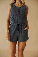 Cove Striped Romper
