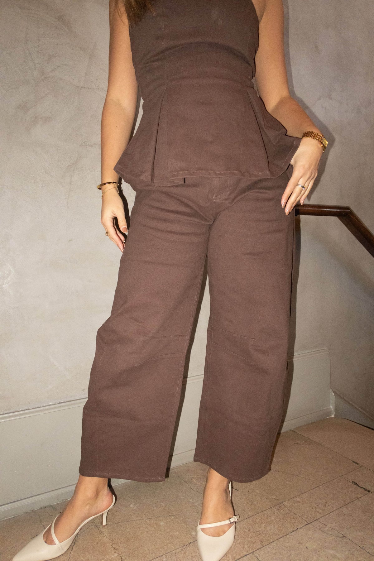 Cocoa Couture Barrel Pants