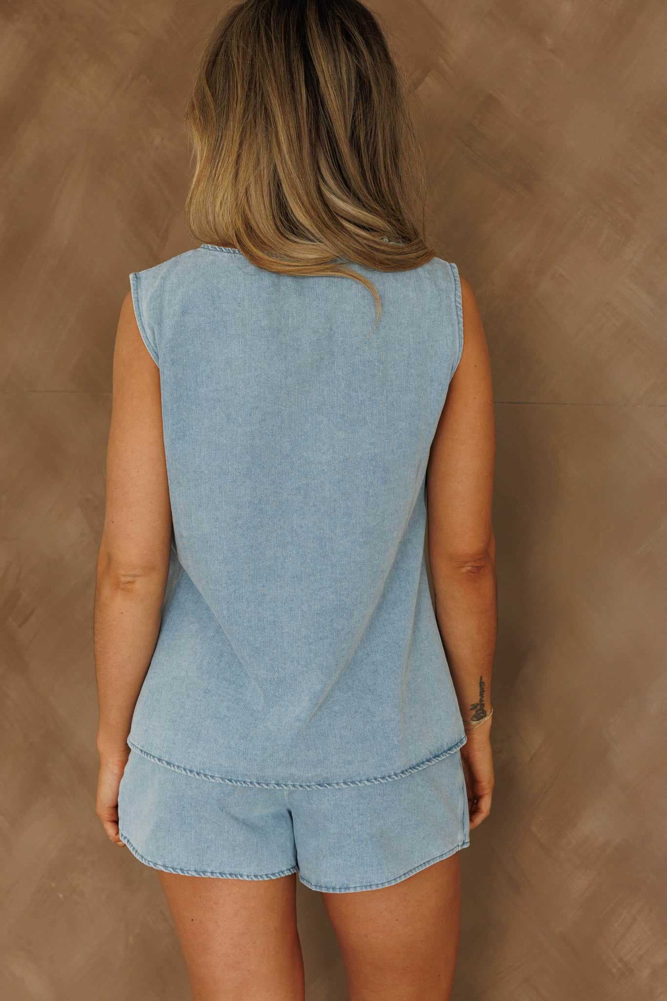 Sun Valley Denim Top