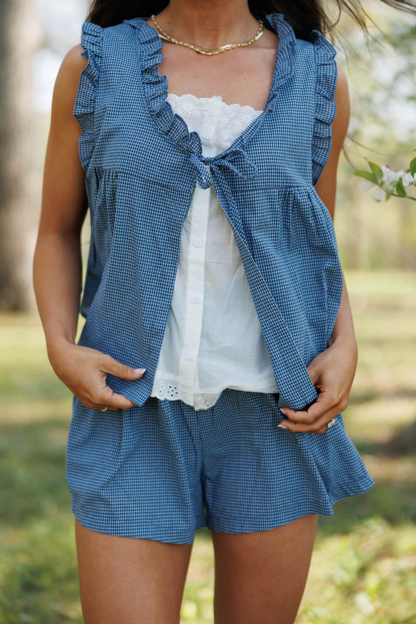 Girlhood Plaid Top