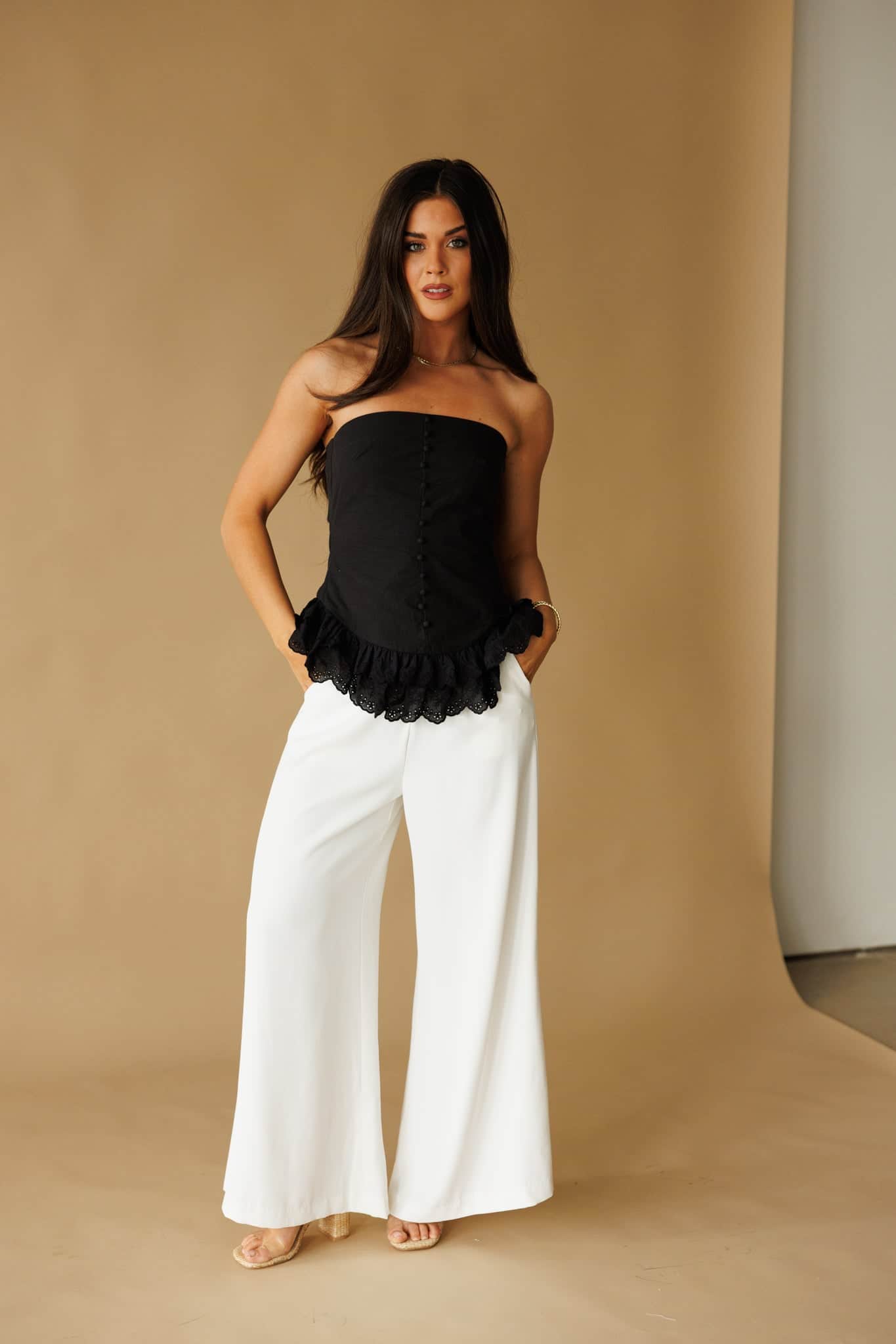 Little Charm Poplin Top