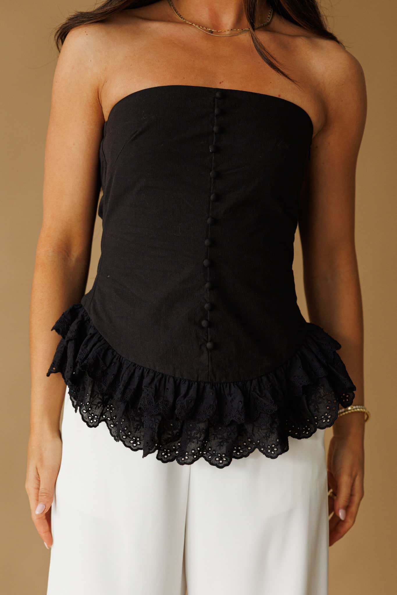 Little Charm Poplin Top