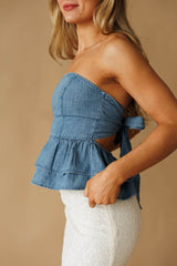Pre-Order! Southern Skies Denim Top