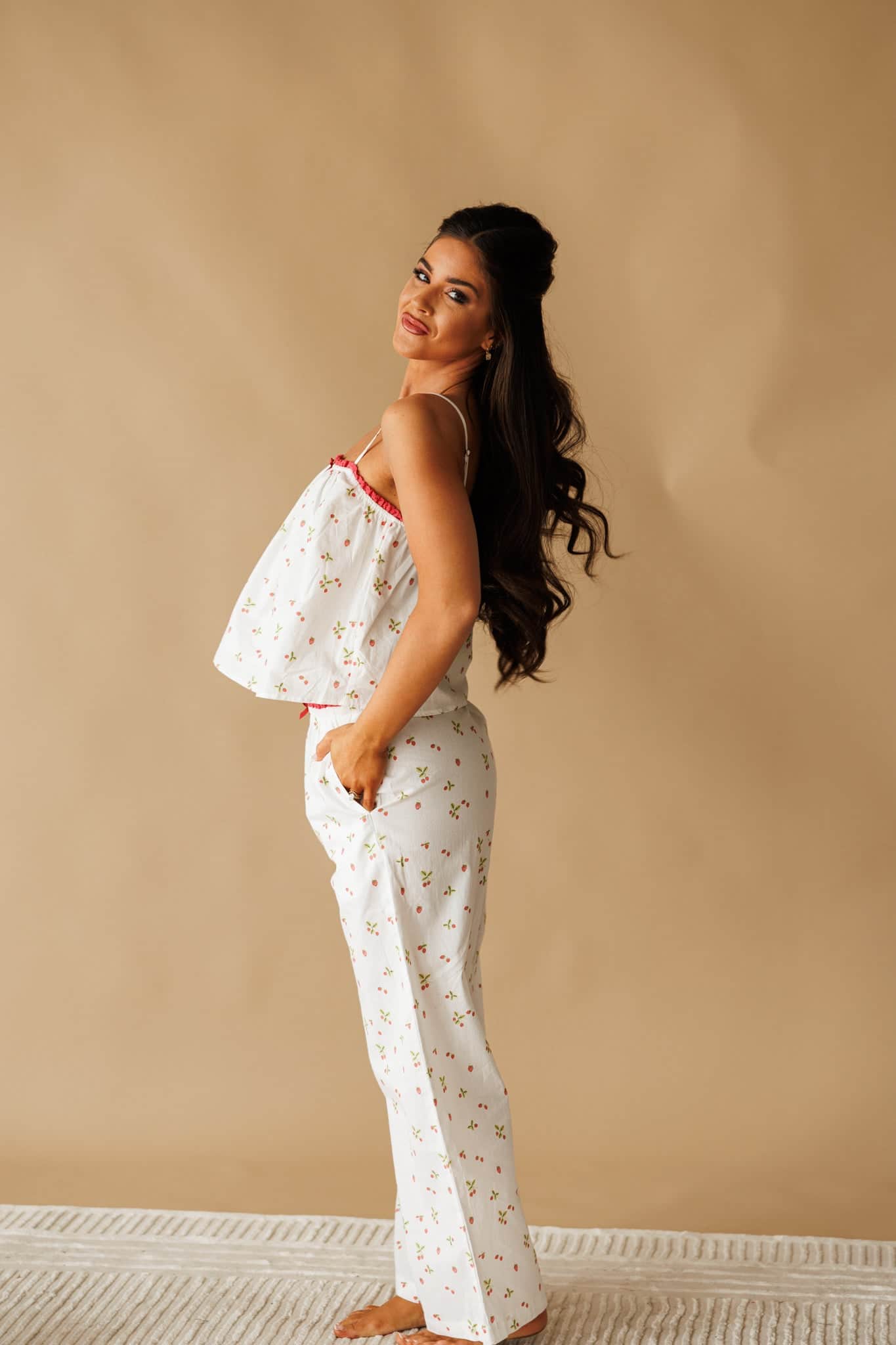Berry Sweet Pajama Top