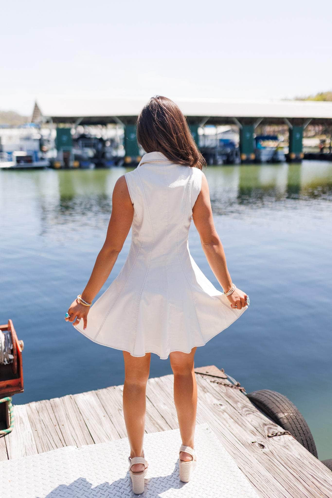 Avery Linen Dress