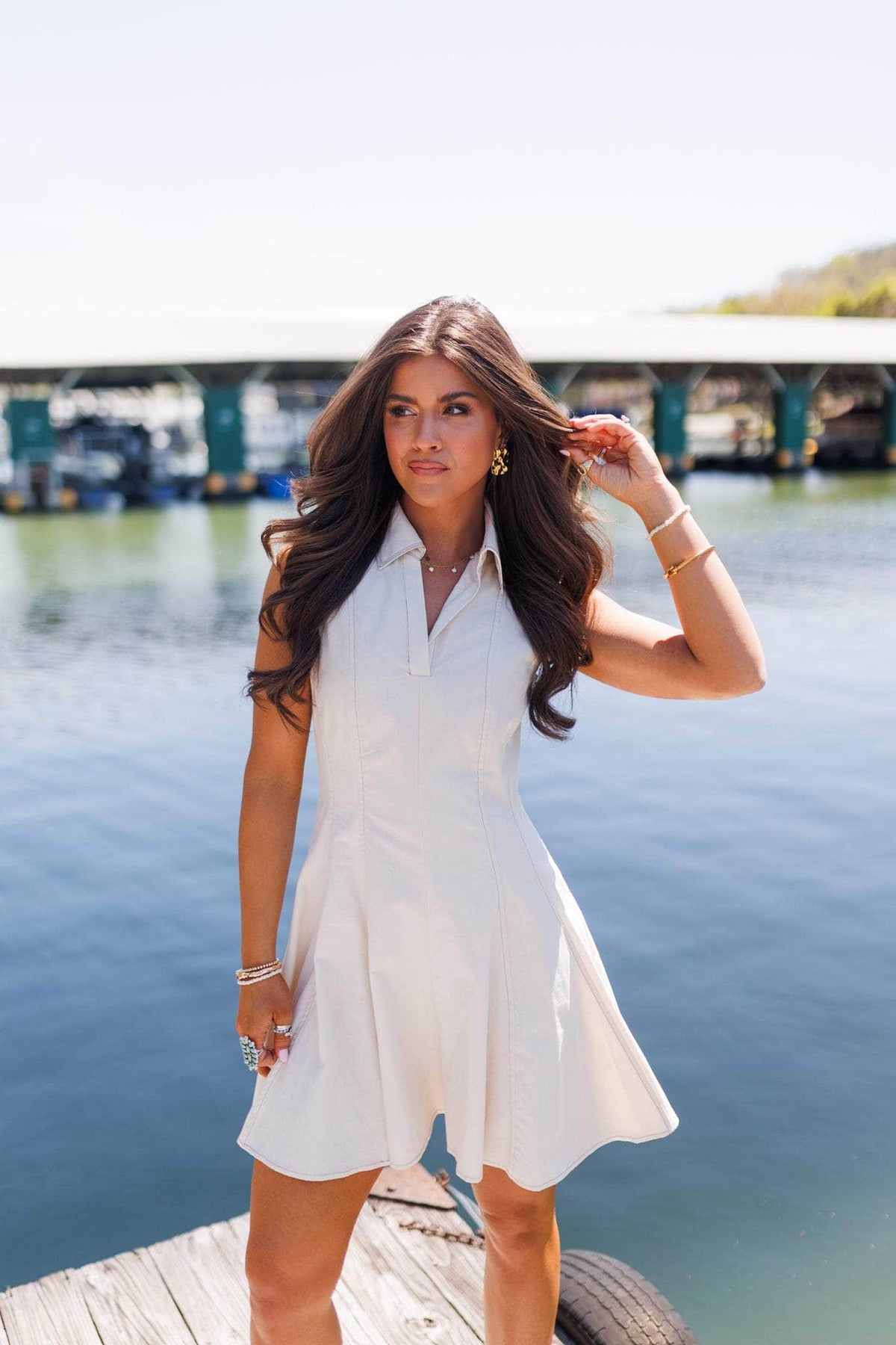 Avery Linen Dress