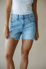 Longer Length Denim Short