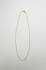 18K Gold Plated Twist Chain Necklace