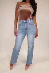 Jules High Rise Vintage Flare Denim
