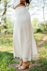 Keepsake Lace Trim Skirt