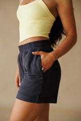 Sand Wash Ribbed Shorts