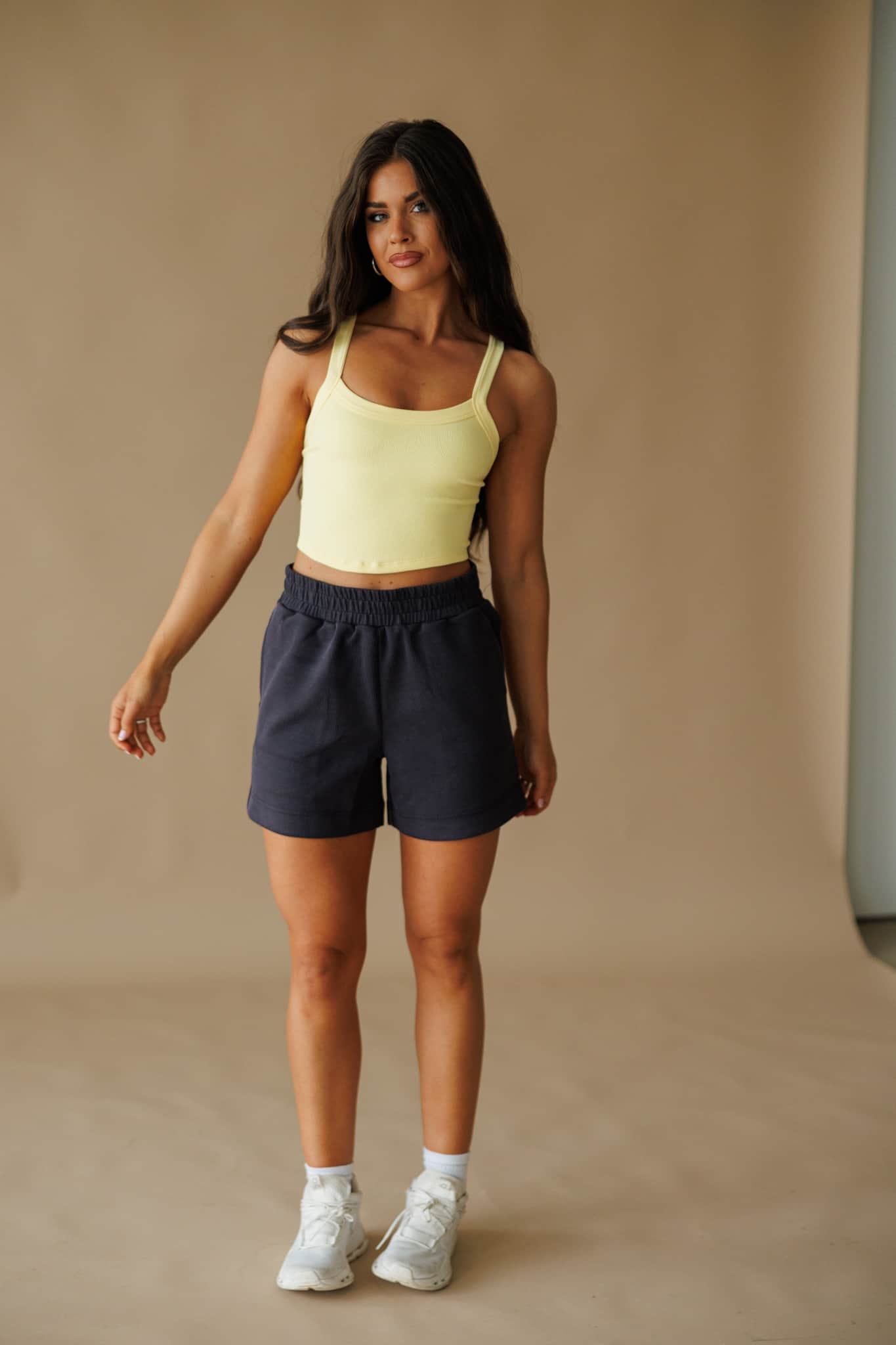 Sand Wash Ribbed Shorts