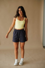 Sand Wash Ribbed Shorts