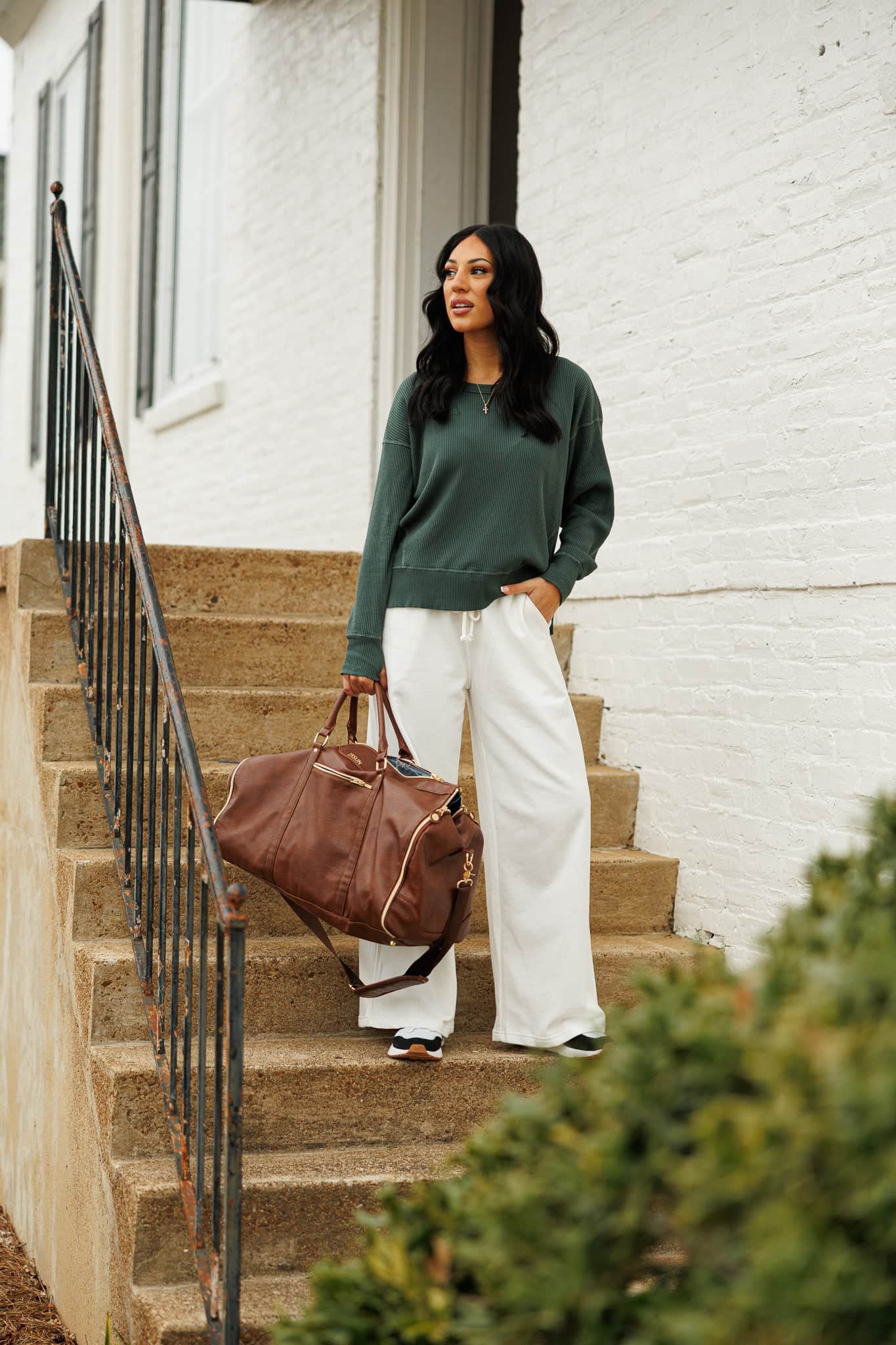 Palmer Waffle Knit Pullover