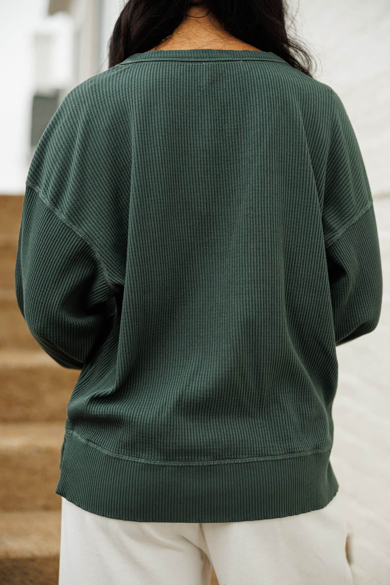 Palmer Waffle Knit Pullover