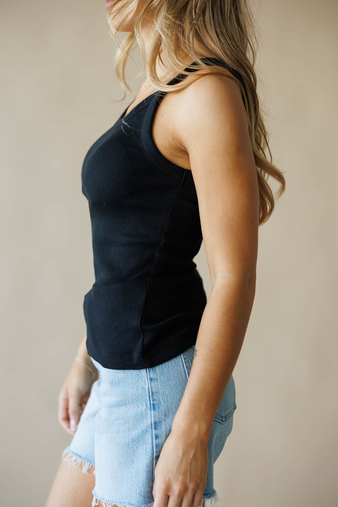 On Repeat Ribbed Tank