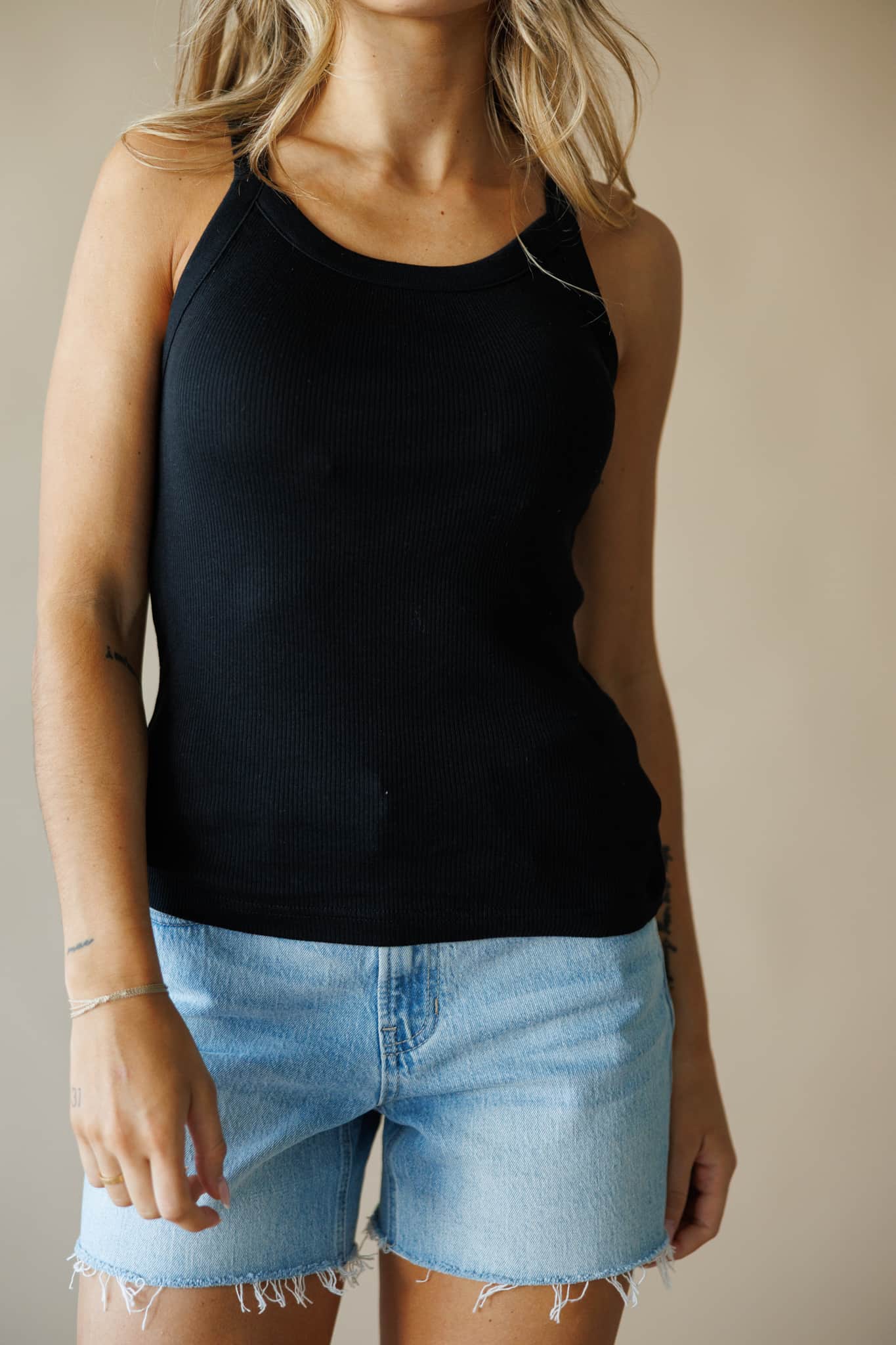 On Repeat Ribbed Tank