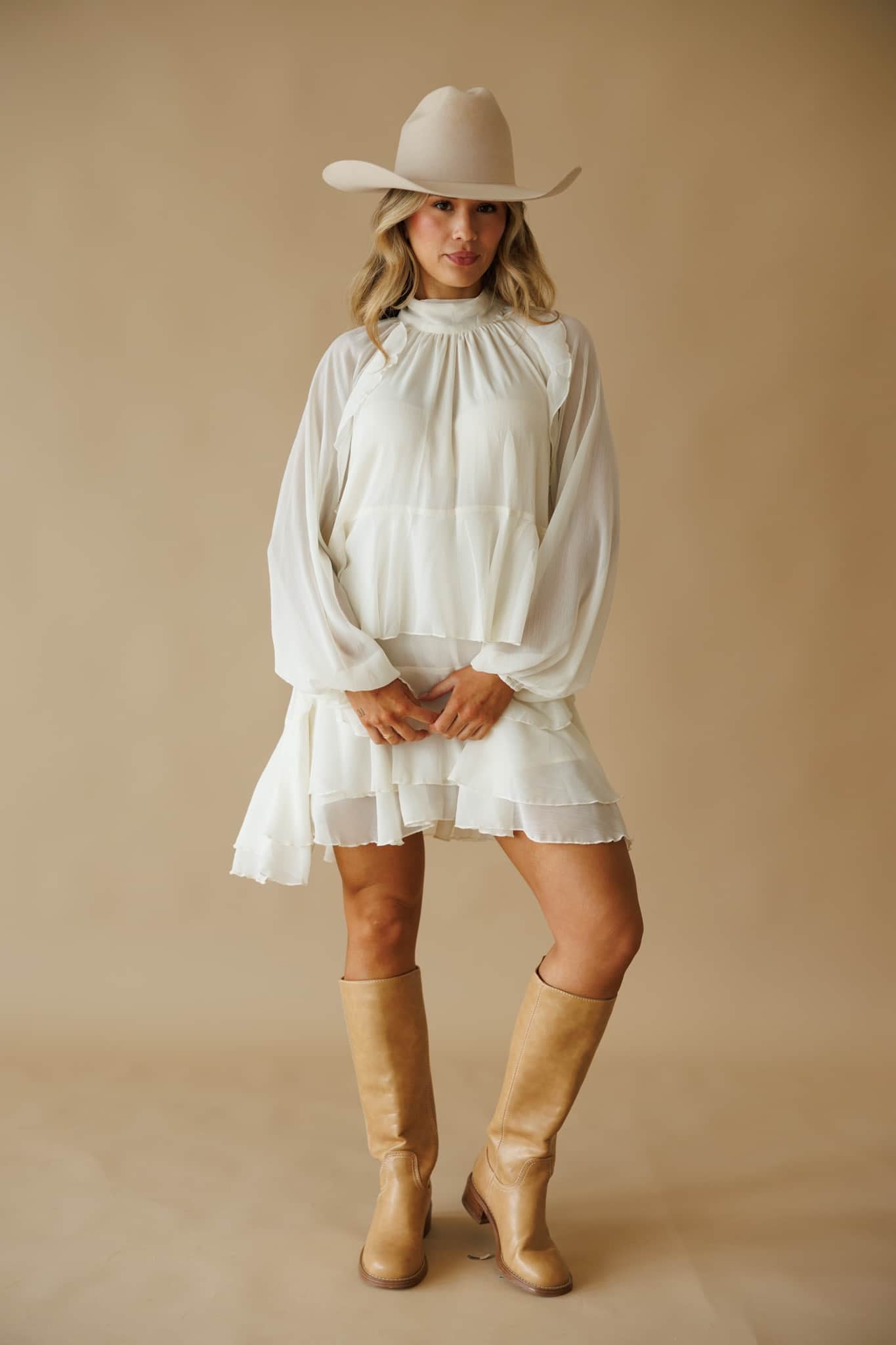 Champagne Country Dress