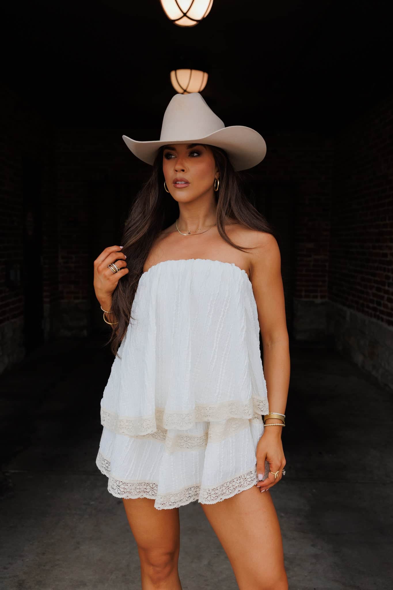Lacey Tube Romper