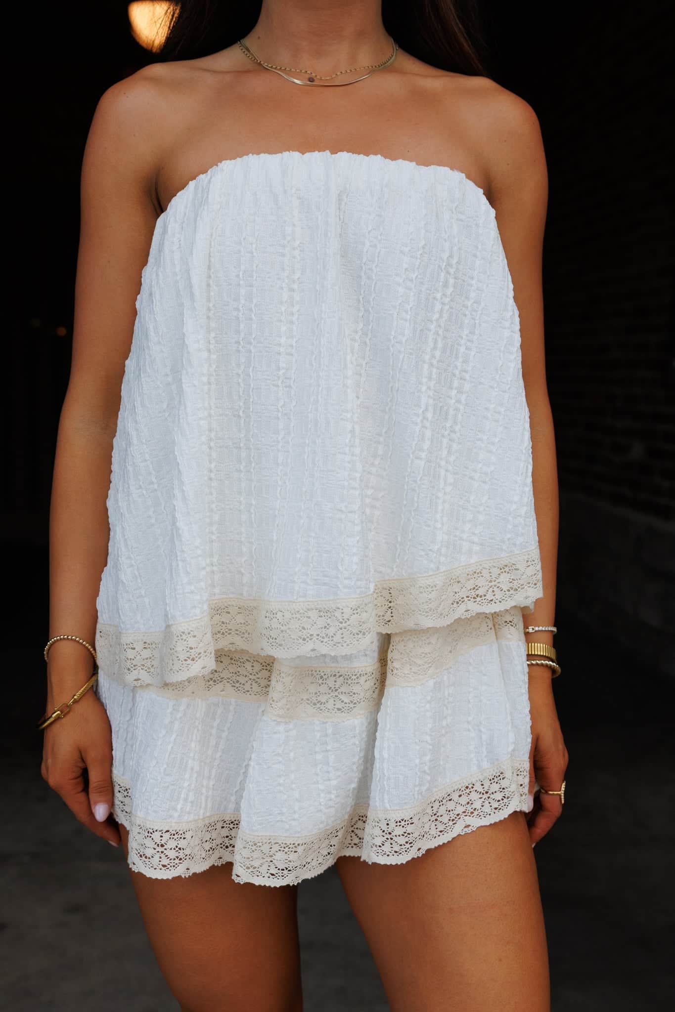 Lacey Tube Romper