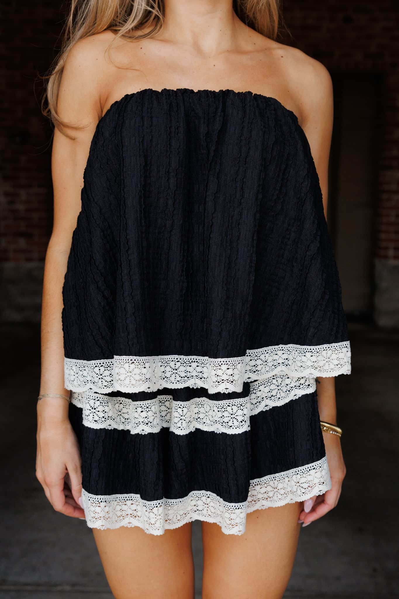 Lacey Tube Romper