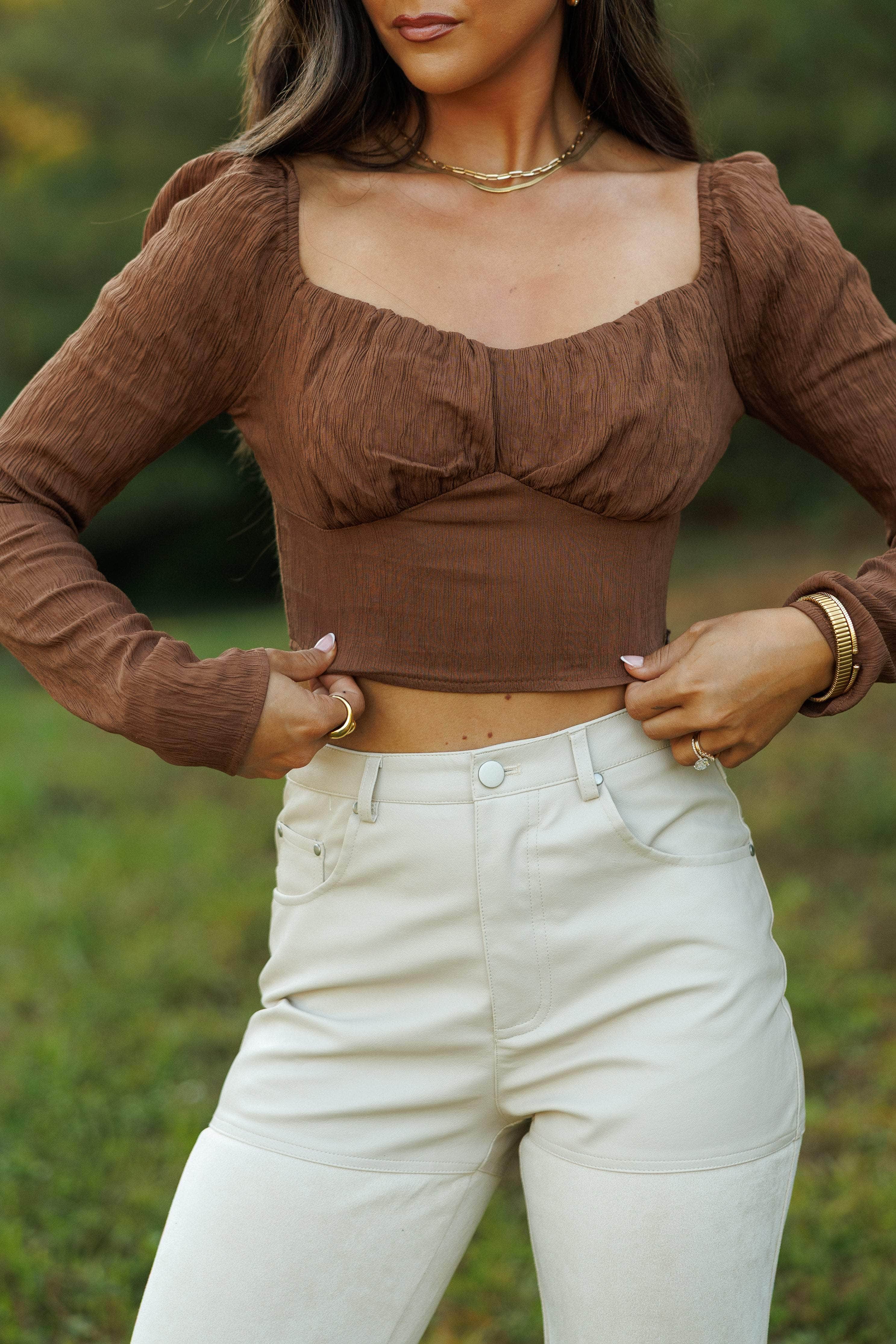 Latte Love Top