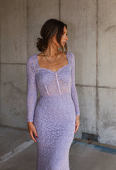 Lavish Lavender Dress