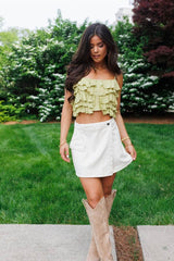 Loveliness Ruffle Tank
