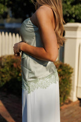 Matcha Lace Top