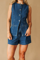 Melrose Denim Vest
