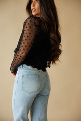 Mesh Flower Top