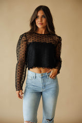 Mesh Flower Top