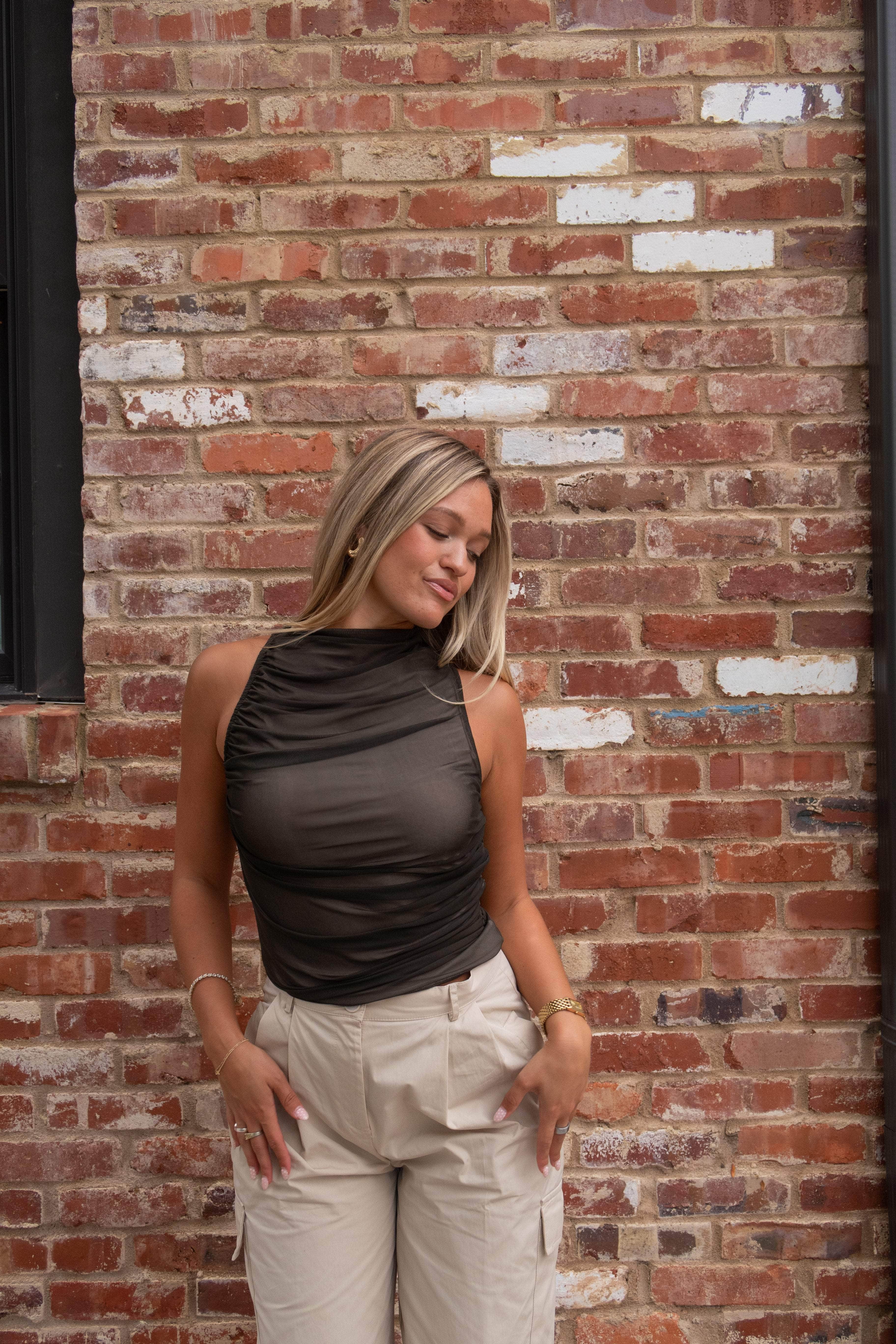 Midnight Confessions Mesh Top