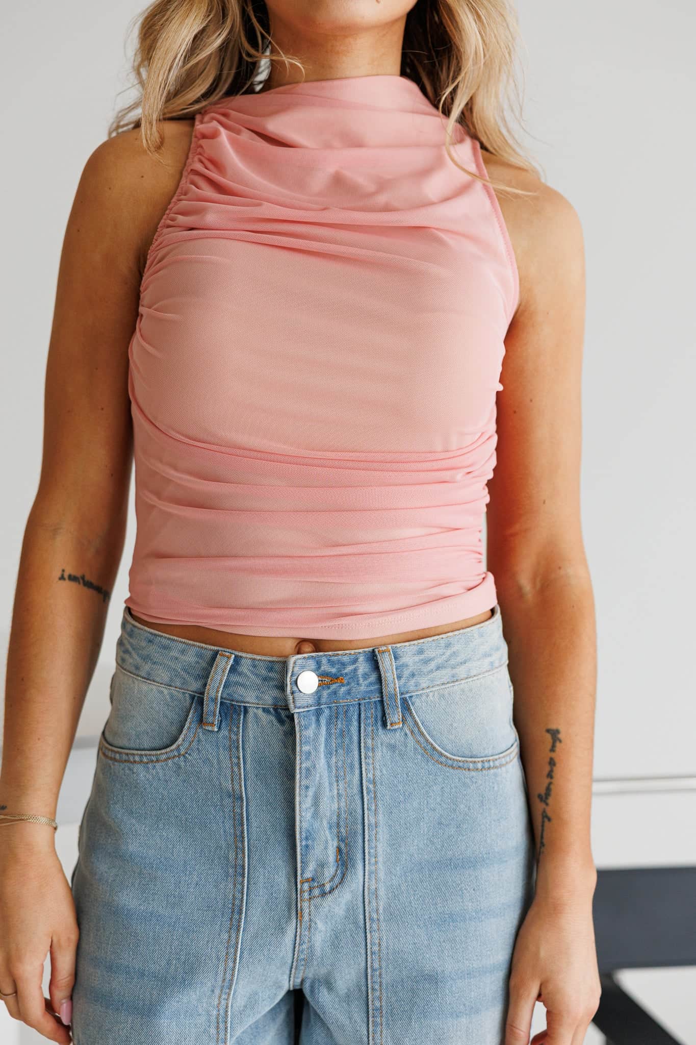 Midnight Confessions Mesh Top