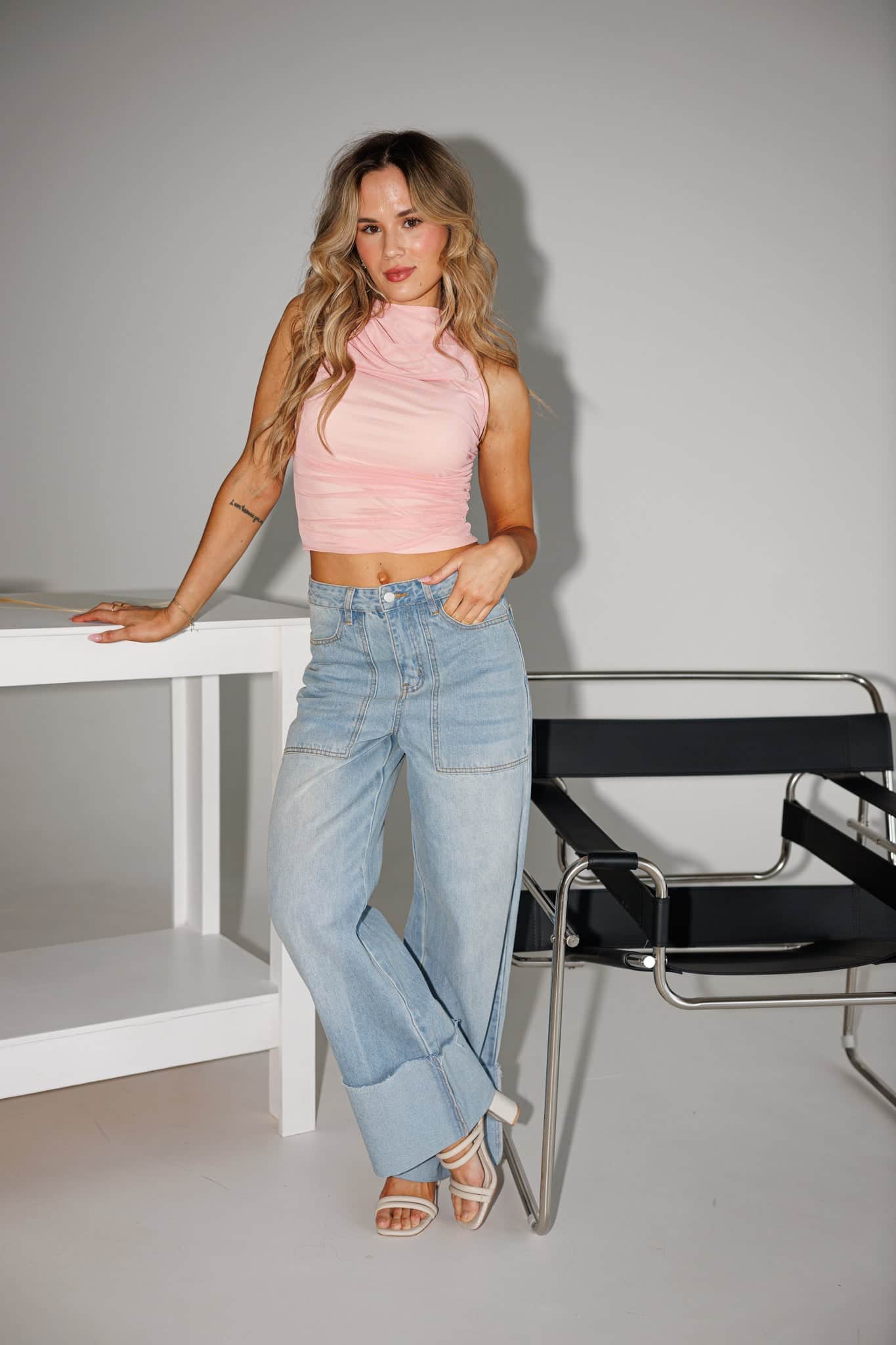 Midnight Confessions Mesh Top