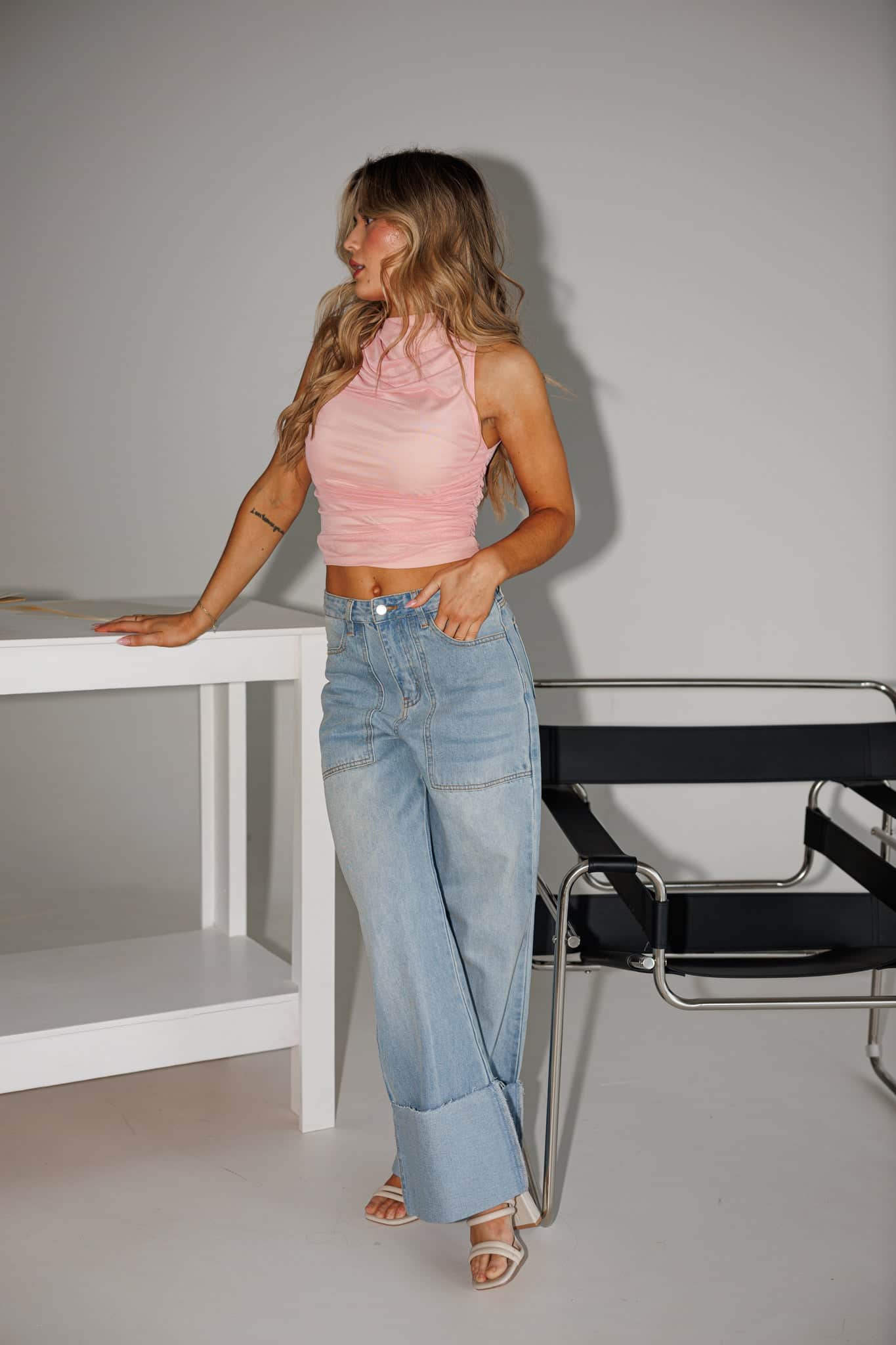 Midnight Confessions Mesh Top