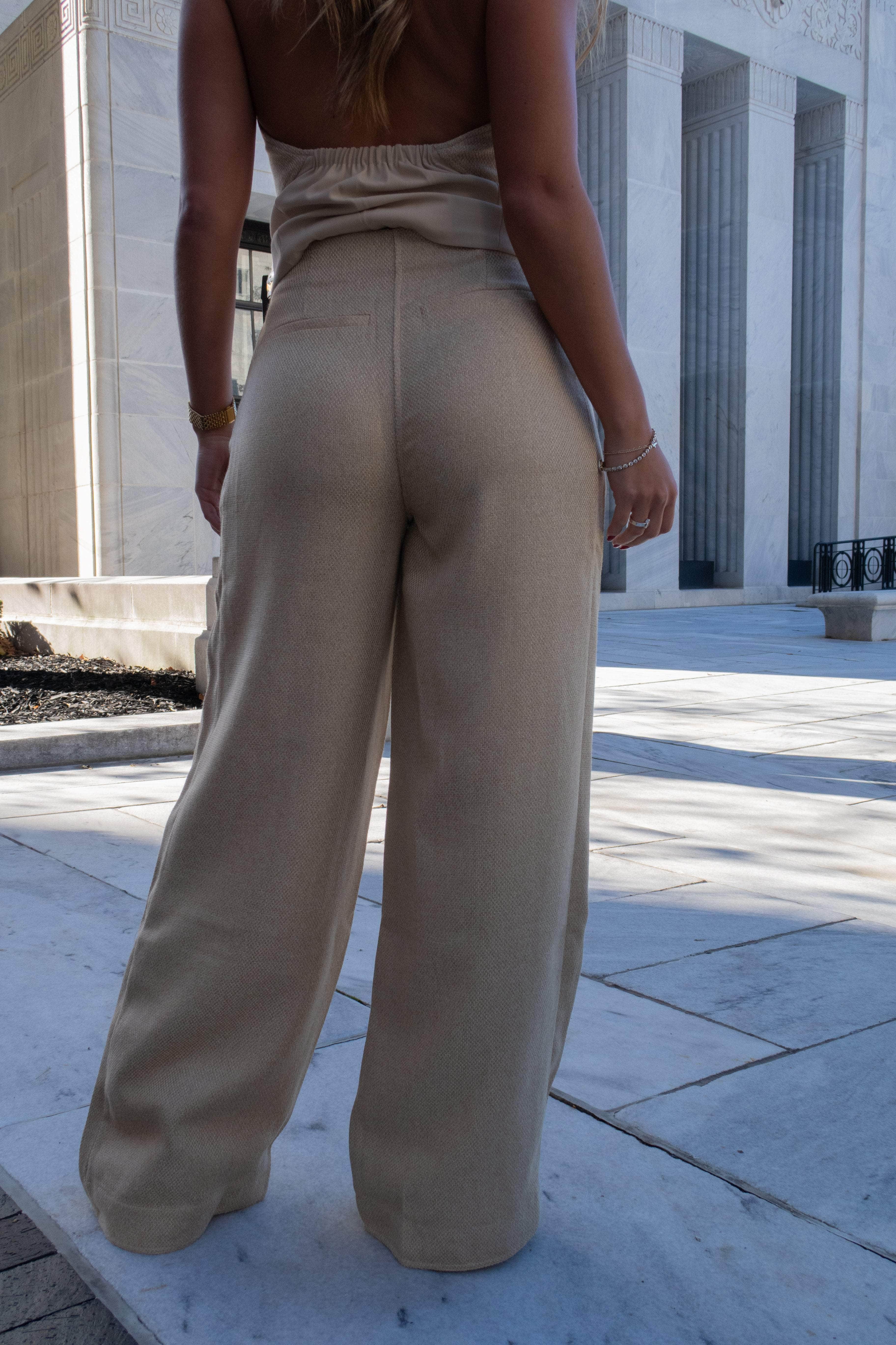 Mixed Media Pants