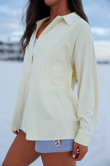 Butter Button Down Jersey Shirt
