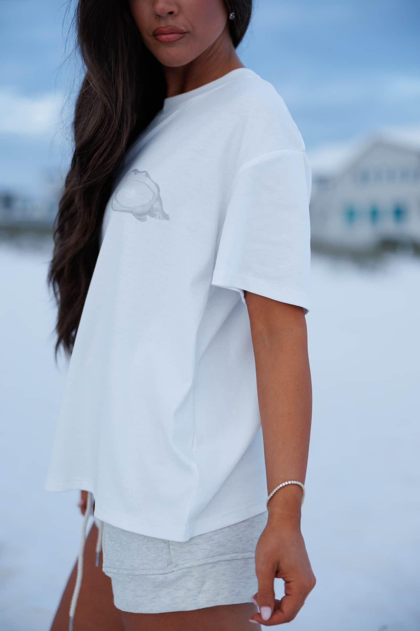 Oyster Print Graphic Tee