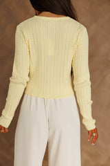 Classic Cable Knit Cardigan