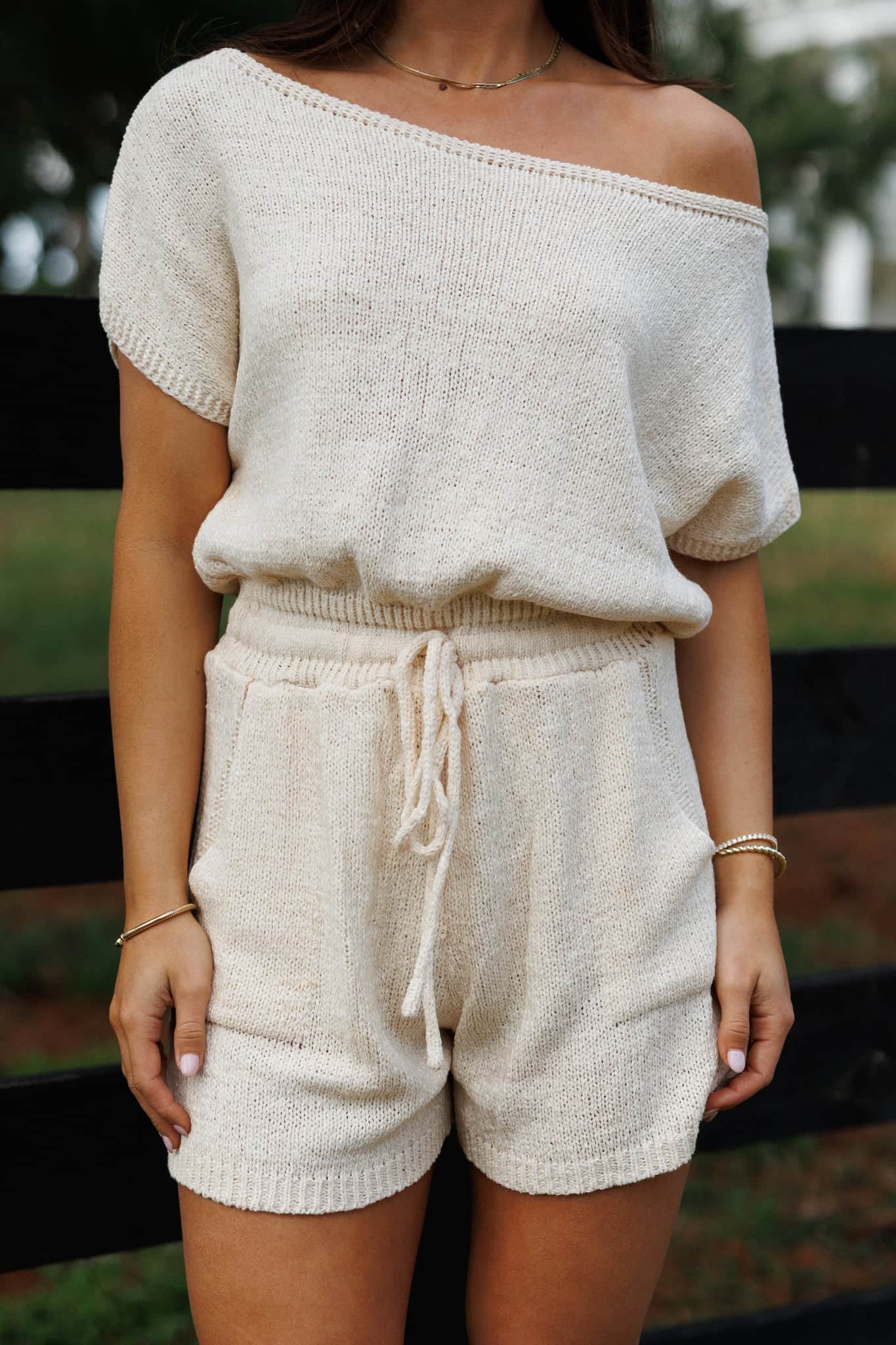 Neutral Essence Romper