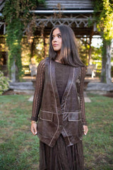 Open Range Leather Vest