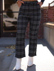 Plaid To Impress Pants