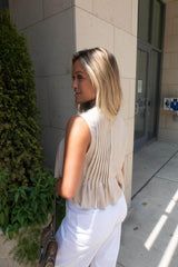 Pleated Tie Tank