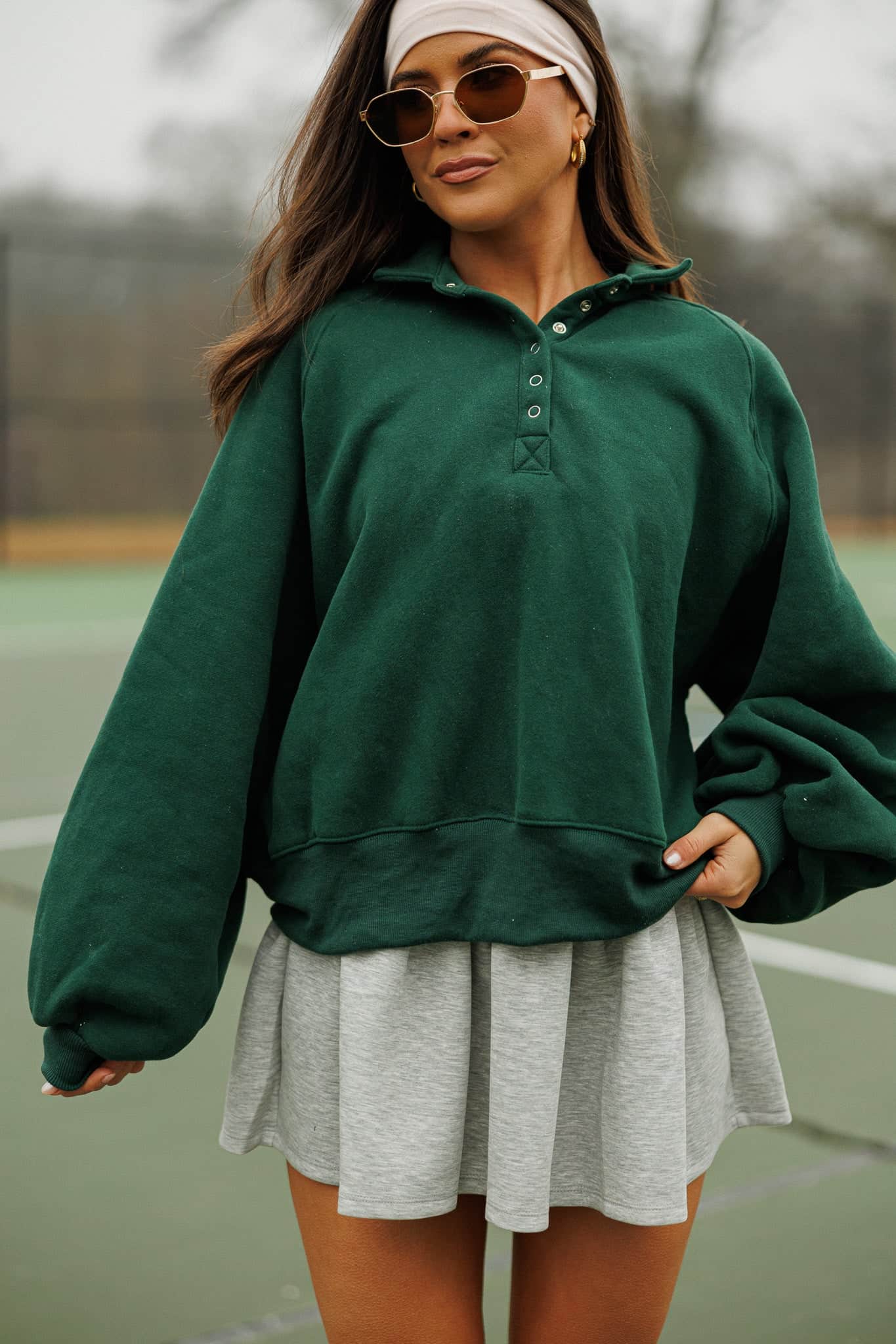 Fairway Snap Button Sweater